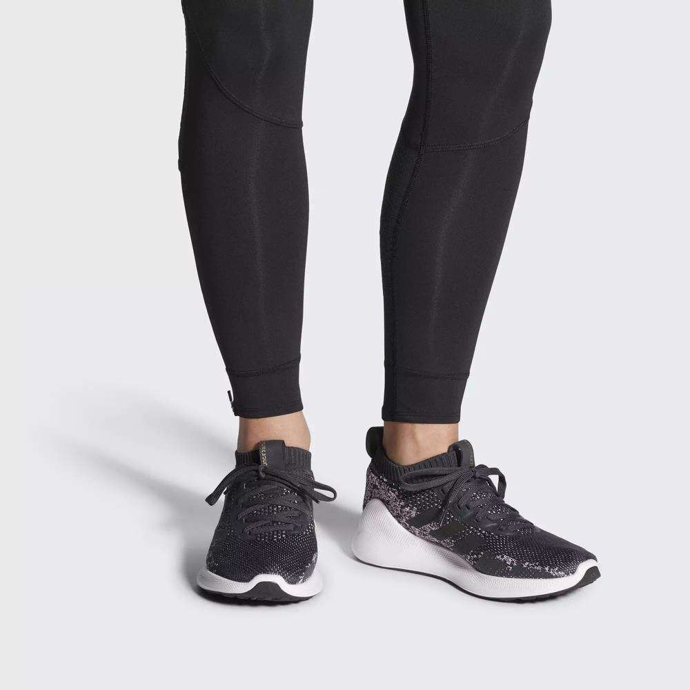 Adidas Purebounce+ Tenis Para Correr Grises Para Mujer (MX-53849)